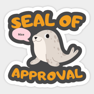 Seal of approval Sticker